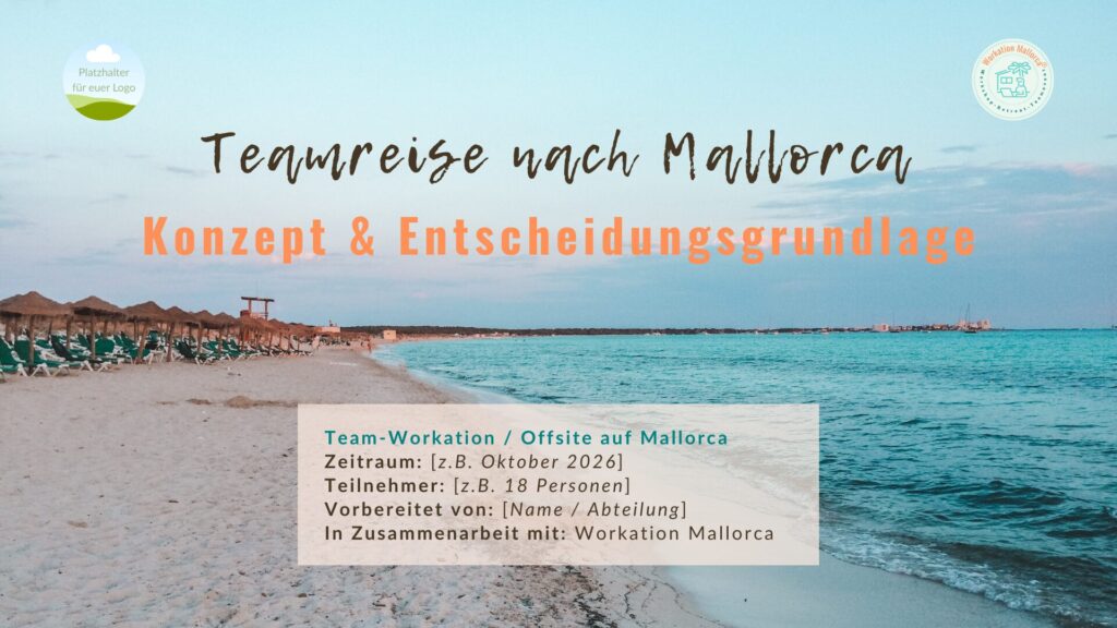 Titelseite Präsentationsvorlage Kickoff-Guide